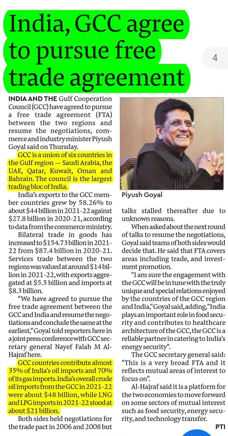 UPSC CSE & PCS's_ Dreams...... on Twitter "🔴India's recent push for