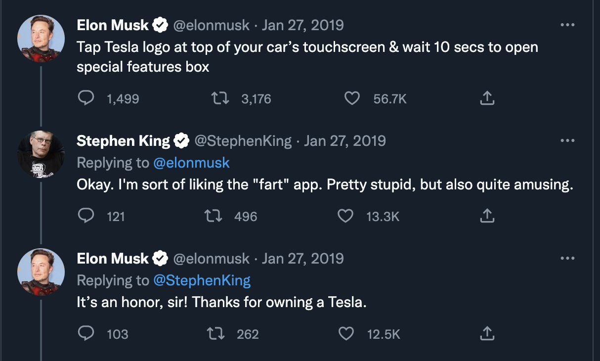 Cody Johnston on Twitter " IwriteOK Elon's position and view of