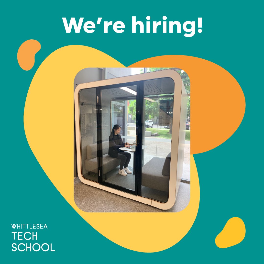 We're #hiring!

We have a new and exciting opportunity for a STEM Communication Officer at the Whittlesea Tech School.

Find out more about the role and apply here: bit.ly/STEMcomm22

Be quick! Applications close 11 December 2022.

#WhittleseaTS #TechSchools #TechSchool