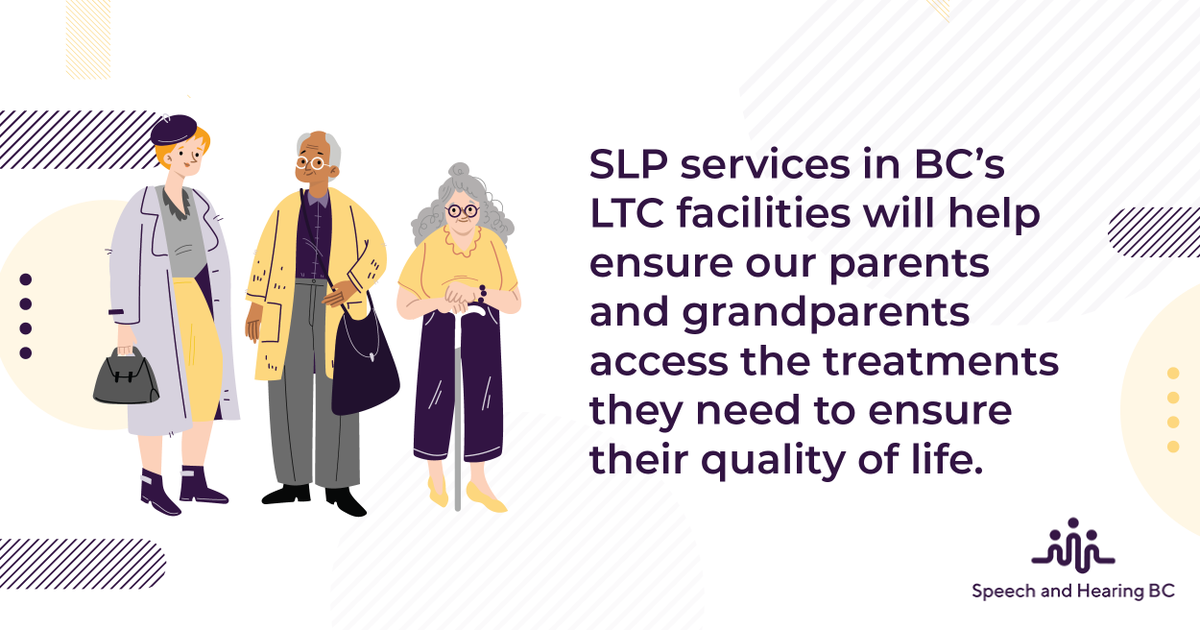 speechhearbc's tweet photo. We are calling on the Ministry of Health to establish a presence of SLPs in LTC to better support the health and well-being of its residents.

Demand change by signing our petition: https://t.co/EwtjroNrkP https://t.co/Edt9JZ2e9n