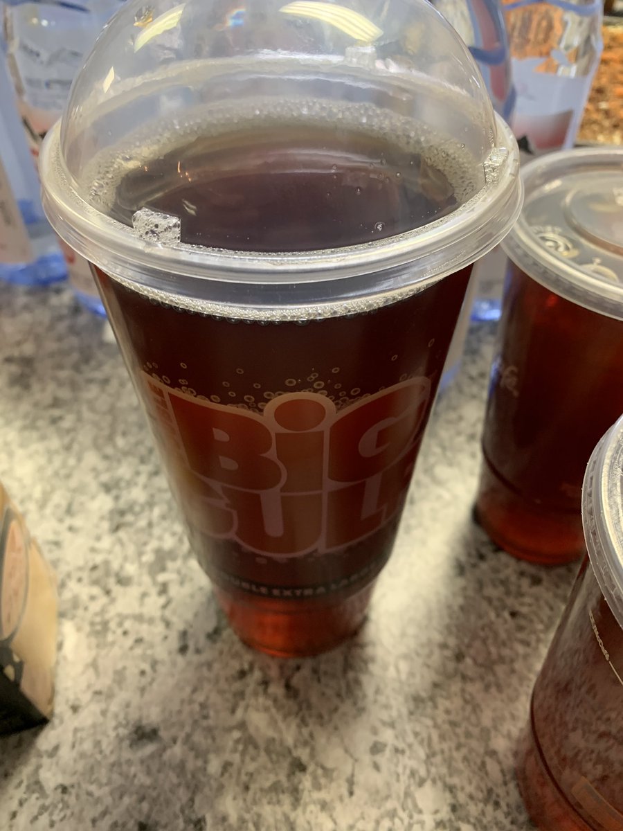 SeanGowdy's tweet photo. When the family member in charge of drinks for 15 people at Thanksgiving shows up with 4 sweet teas from McDonalds, a Big Gulp from Speedway, and cranberry juice that expired 3 months ago 😂 https://t.co/qHOdVxgMFW