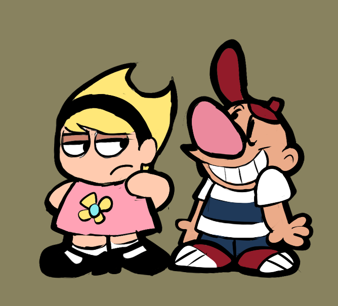 when they were chunky lil guys #billyandmandy 