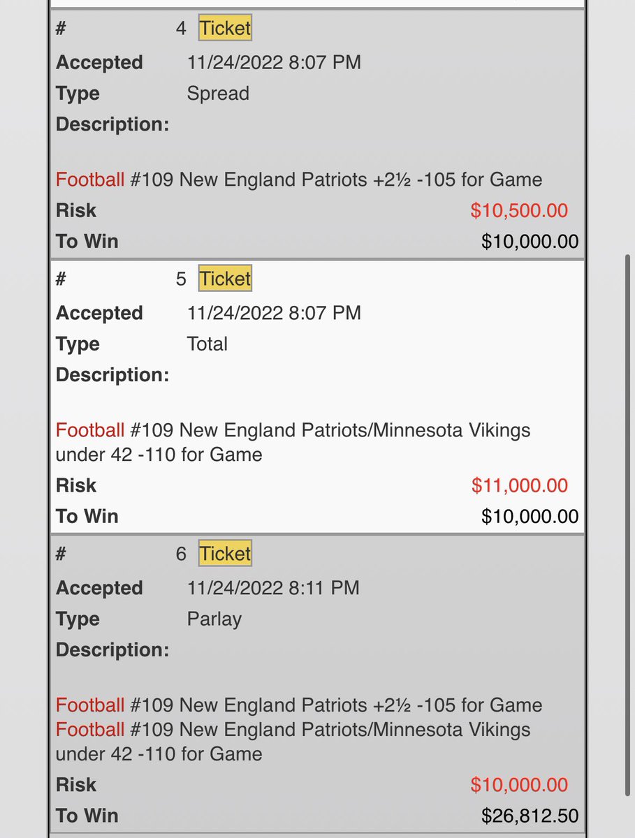 KeyboardMonkey3's tweet photo. Shipping the last of the profits I had all in 🫡

Patriots +2.5
Under 42 https://t.co/djNVHH24Sm