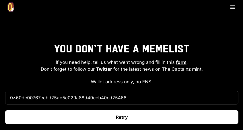 on9eth's tweet photo. when you're on the memeland team and u don't have a memelist 😔 https://t.co/LHsS3ONcug