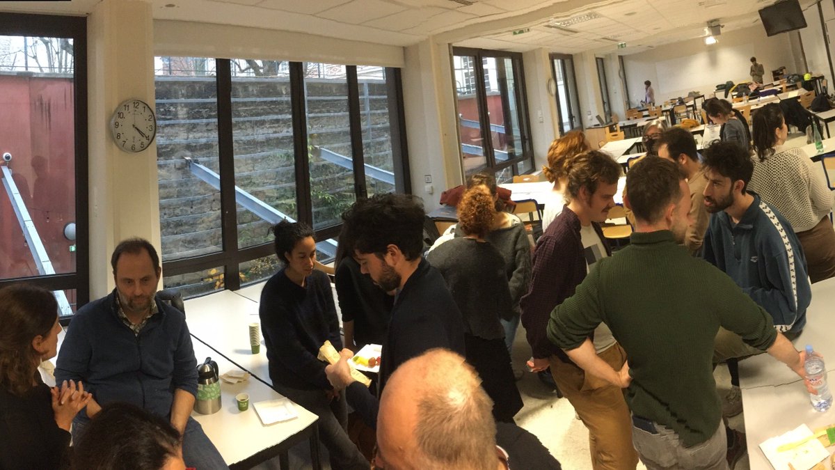 Séminaire d’intégration du Lab'URBA, jeudi 23 novembre : bienvenue aux nouveaux et nouvelles membres du laboratoire ! Merci à <a href="/eivp_paris/">.</a>  pour son accueil. @UGustaveEiffel <a href="/UPECactus/">UPEC</a>