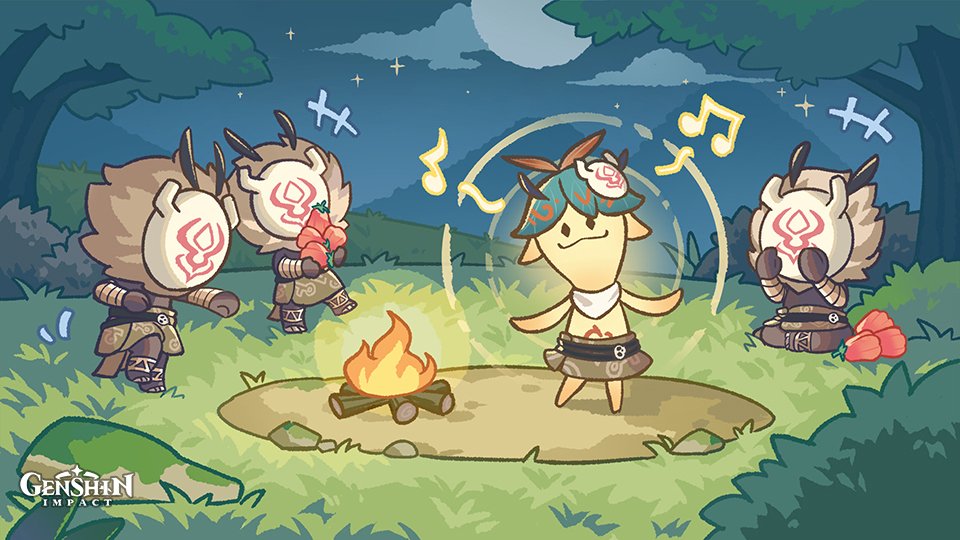 Genshin Update on Twitter "Photos from event album "Carefree Dreamland