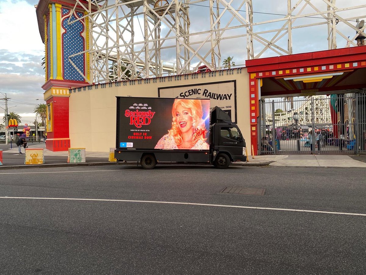 HypedMedia's tweet photo. Seriously Red now in cinemas with some fabulous cast🍿Go check it out🎬 #seriouslyred #roadshow #omd #gracieotto https://t.co/8rqziwPqlO