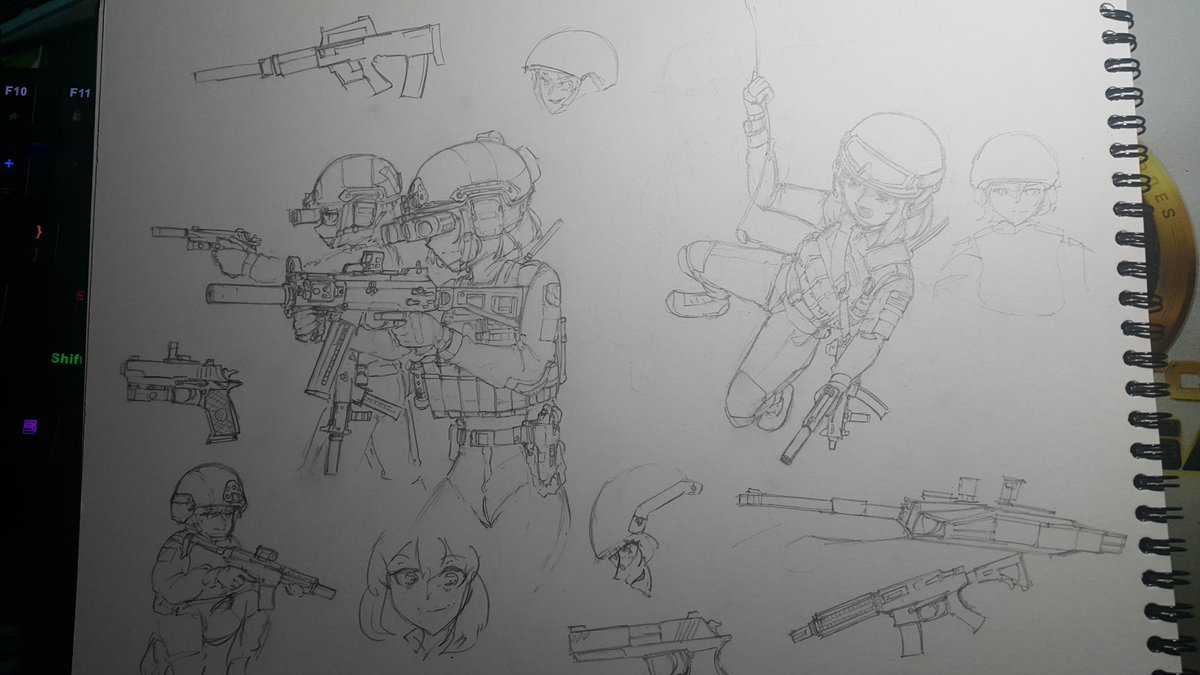 Drawing When I Was in Army 