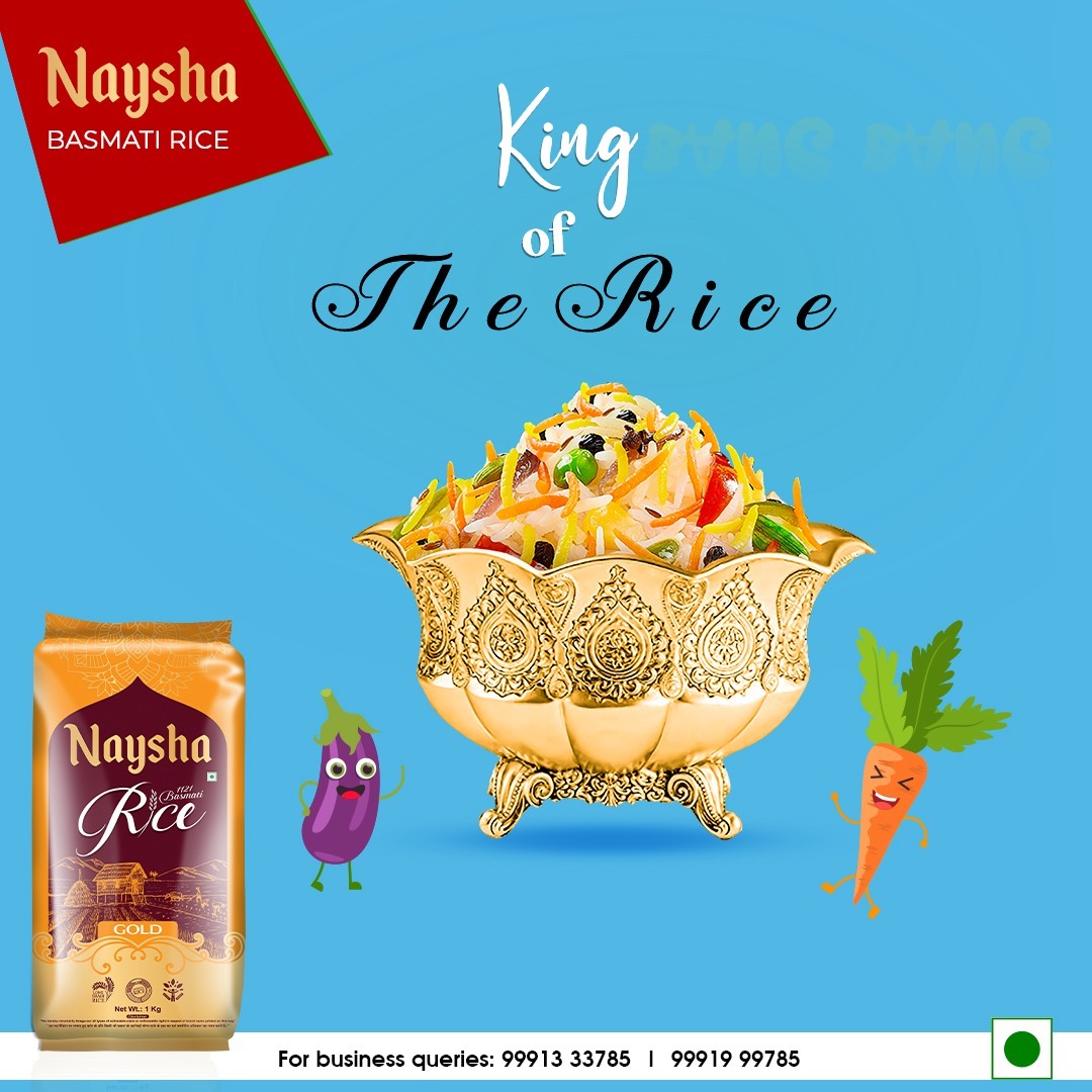 NayshaRice's tweet photo. #NayshaBasmatirice #1121basmatirice π
Taste & Captivating Aroma will Make Your Every Meal a Delicacy. π
.
King of Rice #Naysharice πΎ
.
.
#nayshabasmatirice #eatpure #taste #basmatirice #purityineverygrain #healthysmiles #enjoy #healthyrice #goodforhealth #pure https://t.co/l09dOunQAh