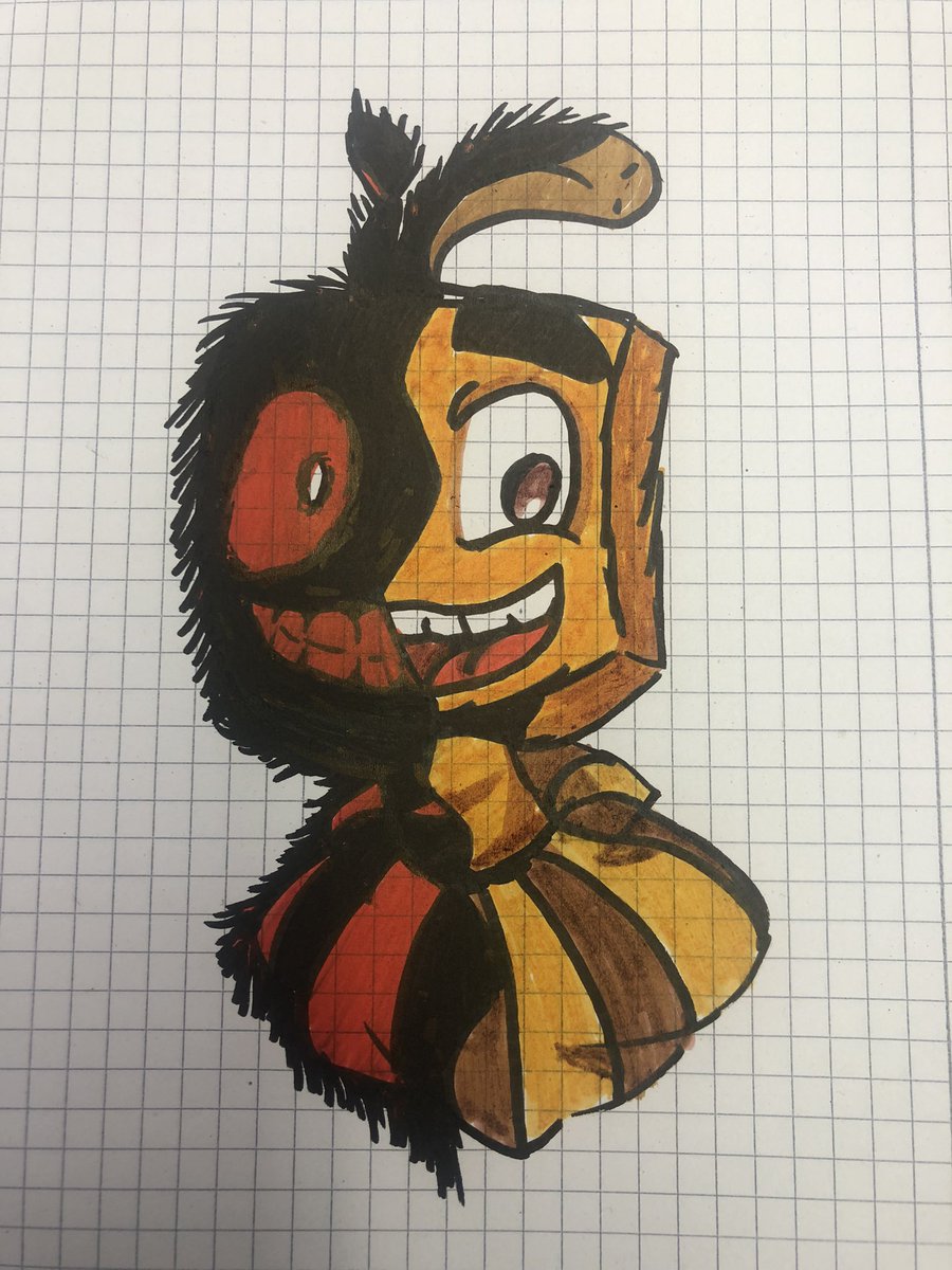 Violet_The_Kit's tweet photo. Pov: You find out that the protagonist has a Hero syndrome
You tell Sailor about it.
You both turn him to a Mandela looking fella but in black and red.
+ plan a full scripted video of him,
explaining as to why it came to it.
β
#paluten #minecraftfreedom #art #artist #mcfreedom https://t.co/wEus8nnGBz