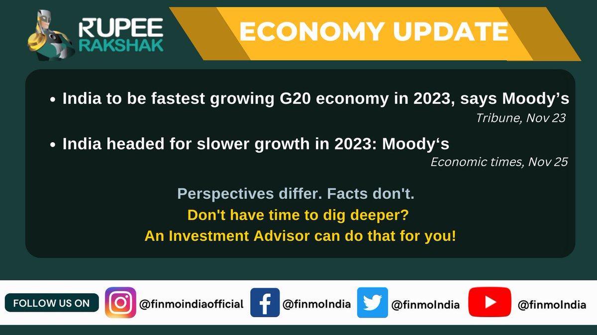 FinmoIndia's tweet photo. Recession unlikely in APAC region in 2023, says Moody's in a report titled 'APAC Outlook: A Coming Downshift'.
#news #money #market #finance #economy #savings #investments 
#wealthcreation #wealthadvisory #investmentadvisory #GDP #india #worldeconomy https://t.co/WTTBOdARRm