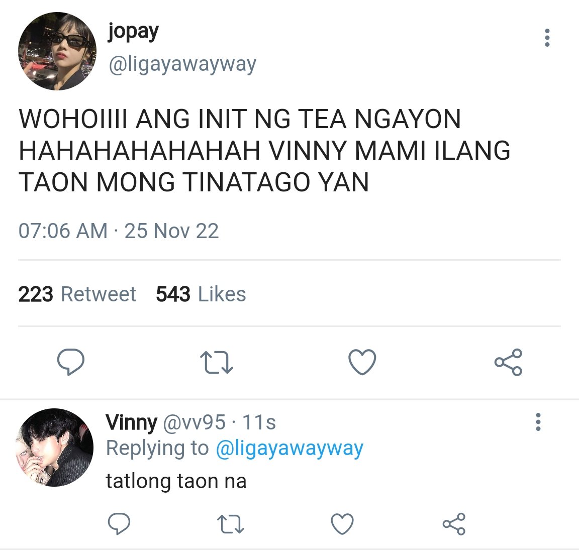 Filo #Taekookau Where In..

Vinny ( Kth ) And Cion ( Jjk ) Are Always Coming At Each Other'S Neck. 168