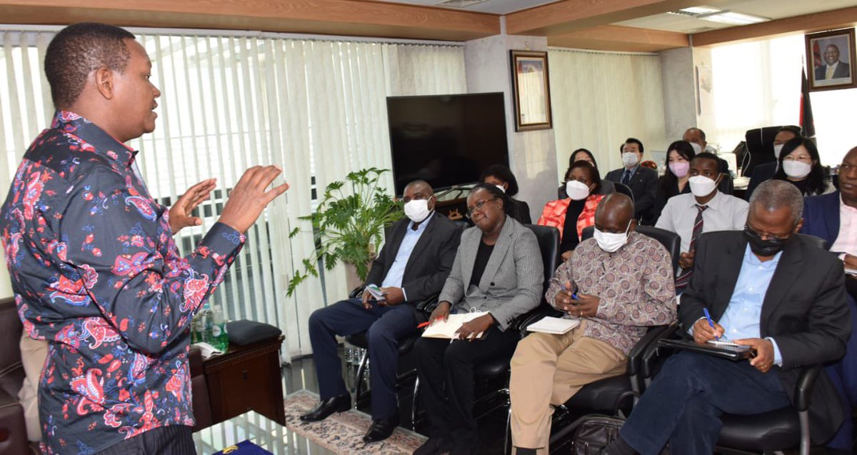 Dr. Alfred N. Mutua on Twitter "MEETING WITH KENYAN EMBASSY STAFF IN