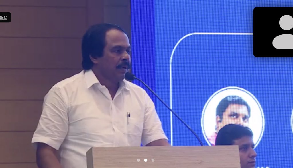 eDM_Coimbatore's tweet photo. Wonderful speech Honble @Manothangaraj Sir and Respected @neerajmittalias  Sir at Web3 Build Ahead Conclave. https://t.co/ln6iZ4HUmS