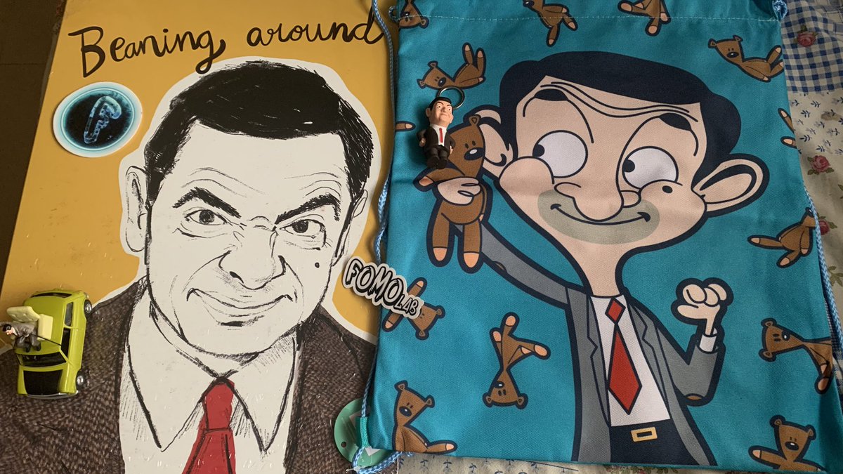 Just received my <a href="/MrBean/">Mr Bean</a> merch today.

Thanks <a href="/fomo_lab/">FOMO Lab™ - Bringing NFTs to the masses🧑‍🚀</a> for making me feel lucky 

#gratitude