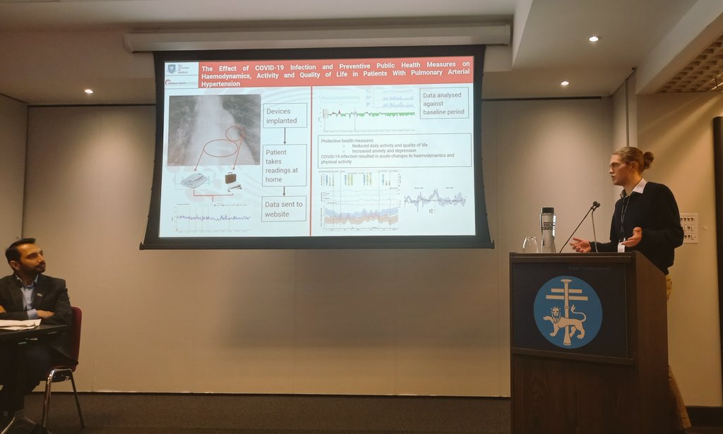 Excellent work @christiancyano - Great poster session looking at the effects of #COVID19 on QoL, activity and remote haemodynamics in #PAH  #BTSwinter2022 <a href="/pvdusth/">Sheffield PVDU</a> @ShefUni_IICD <a href="/sheffielduni/">The University of Sheffield</a>