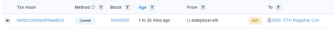 etcommunityeth's tweet photo. BREAKING: Movement from the $ET Dev via #Etherscan
Happened 1hr 26min ago
https://t.co/UgSKFqK25f
#ETH #ET #THEONEQUESTION #UFO #ALIEN #ALIENDISCLOSURE #ETCOMMUNITY https://t.co/UzPZ2IqNct