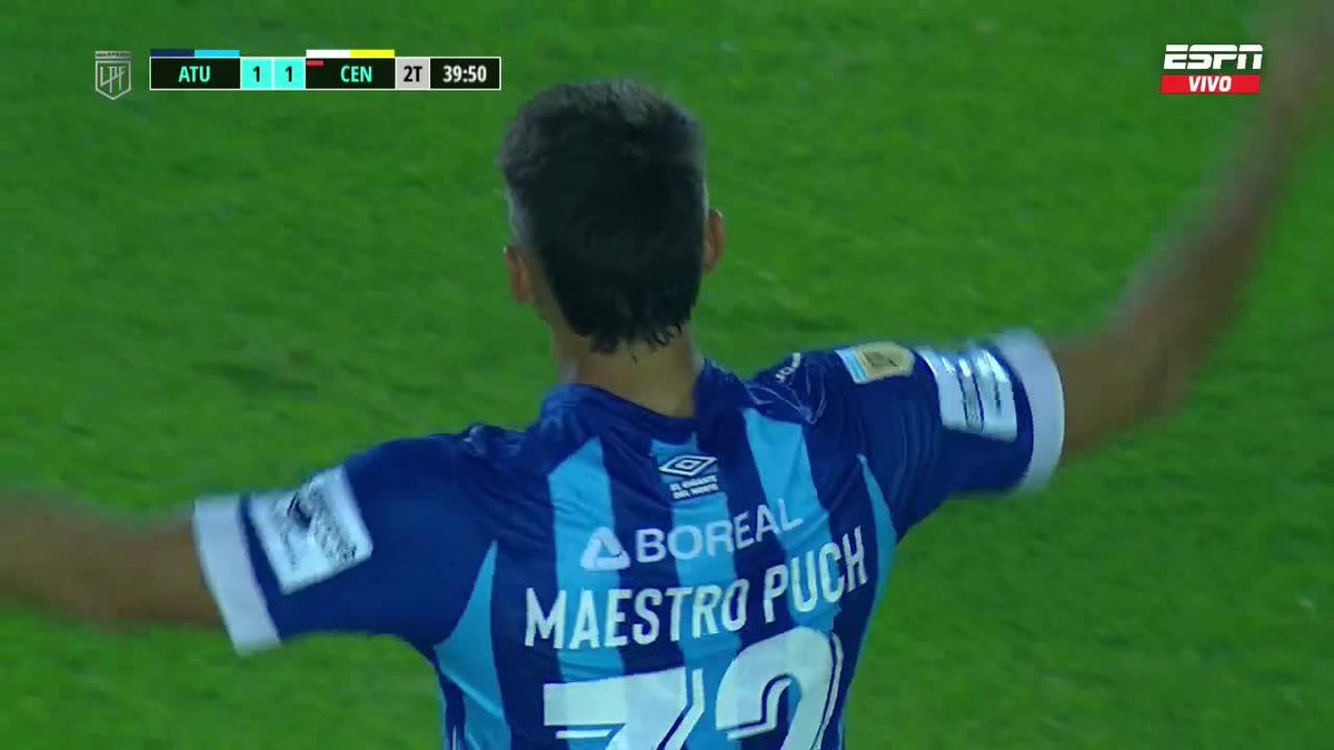 StatsFA's tweet photo. Ignacio Maestro Puch marca ante Rosario Central por Liga Profesional🏆su 2do gol en Atletico Tucuman🔵⚪️en 18PJ en el club https://t.co/f5Gl7pikkH