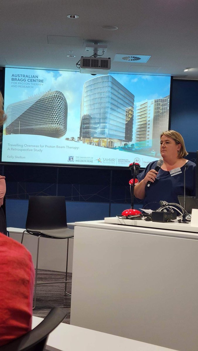 Sharing advancements in proton therapy research from our Adelaide teams during the National Particle Therapy Symposium 2023. Pictures from our rapid fire session @ASMIRTorg <a href="/UniversitySA/">UniSA</a> <a href="/AUSBraggProton/">AUS Bragg Centre for Proton Therapy and Research</a>