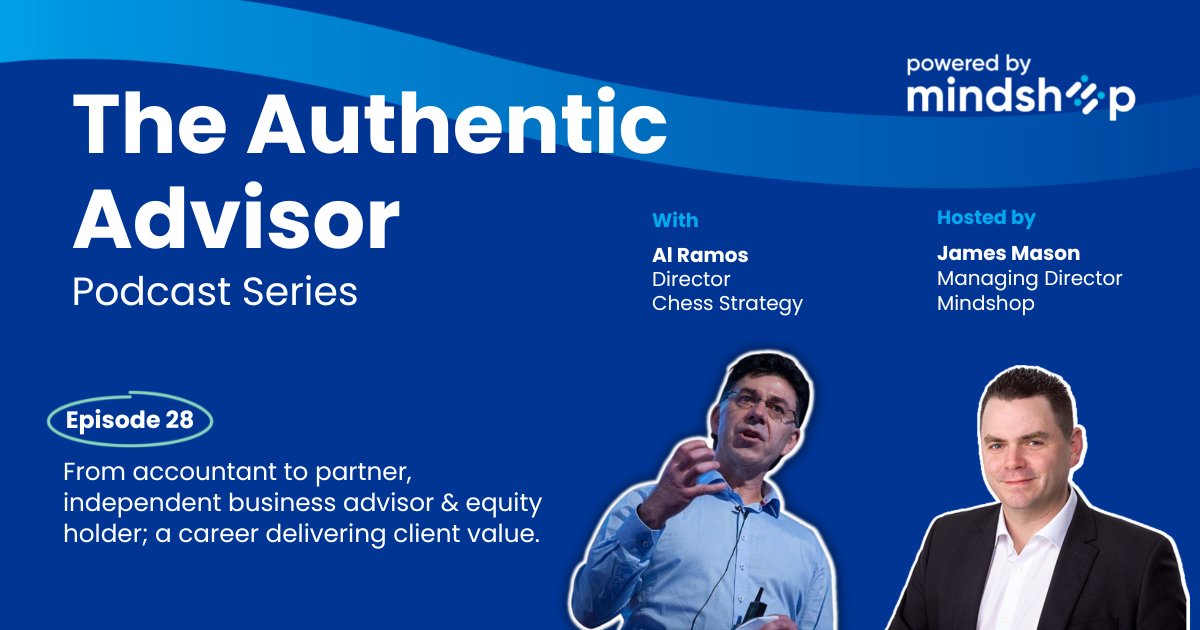 Podcast out Dec 1. Al Ramos talks to <a href="/JamesMason888/">James Mason</a> sharing his story of a career spanning 35 yrs: taking equity, importance of wellness, balancing being on boards whilst delivering paid advisory. Subscribe loom.ly/Rz80SRY #podcast #businessadvisor #accounting