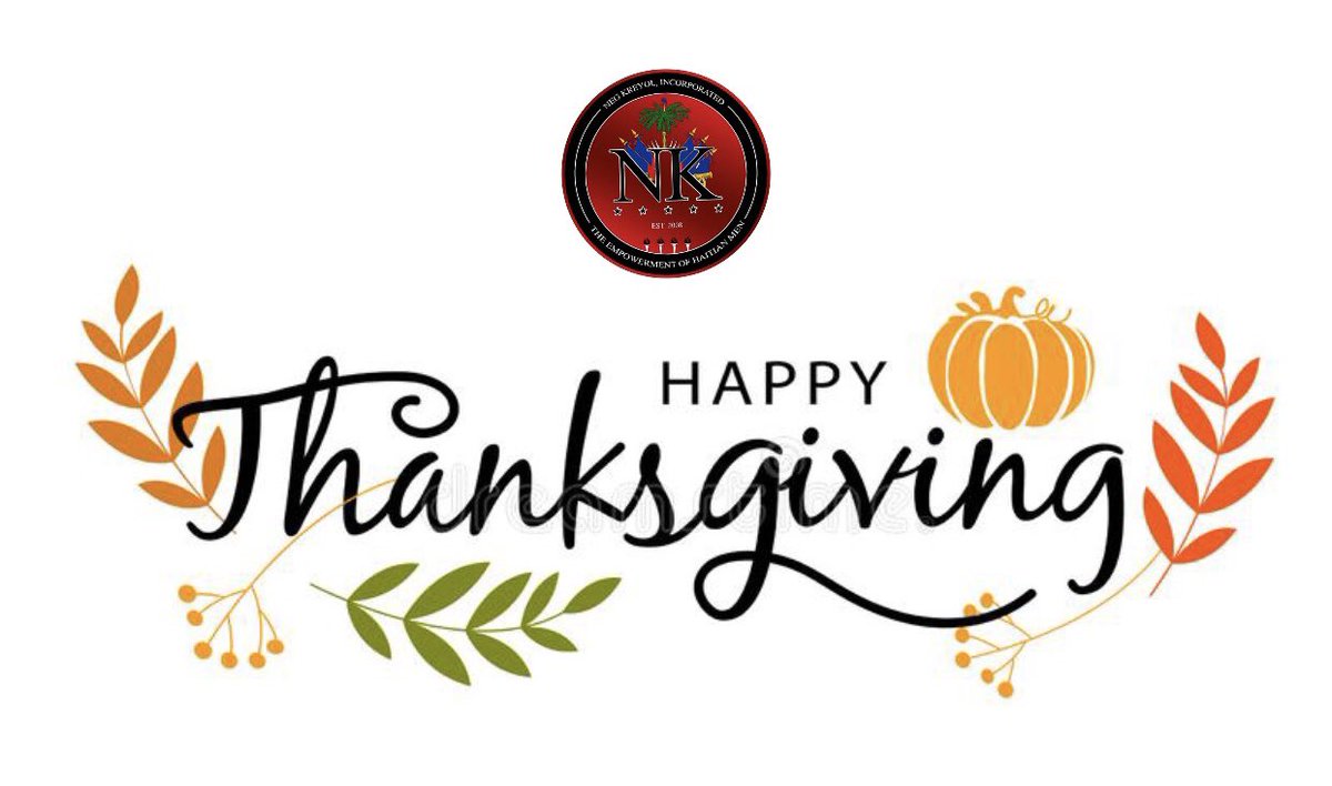 FAUNegKreyol's tweet photo. Happy Thanksgiving everyone! 🍁🦃🍽 https://t.co/VsqvthzEeJ