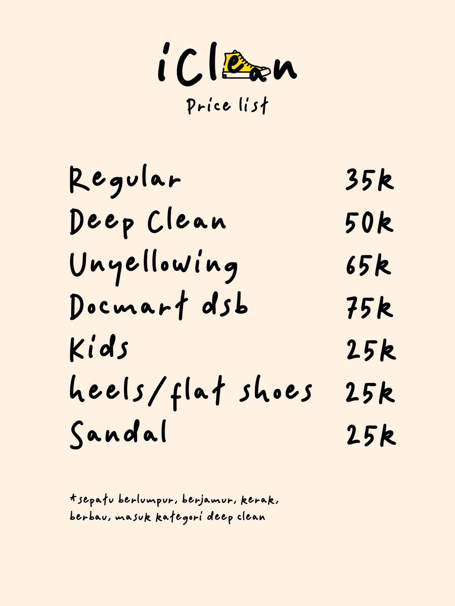 swgtbs's tweet photo. Permisiiii saya mau buka jasa cuci sepatu, cuci 3sepatu free antar-jemput (bekasi only), untuk COD bisa di Grandwisata, tambun yaa. Harga bersahabat, pengerjaan 2-3hr😅 terimakasih🙌🏻 https://t.co/kGyZhr2sNs https://t.co/7kvFQzUhx6