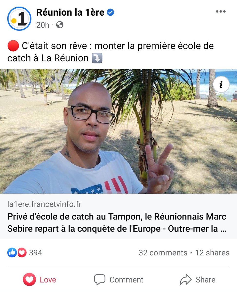 MarcAndreSebire's tweet image. Merci à tous pour le soutien et les encouragements 💪🏾🙏🏾
It means a lot ❤️
#prowrestling #catchfr #team974 #LaReunion
