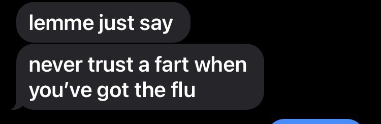 clyde just texted me this. i-. give me one good reason i shouldn't kick his ass rn