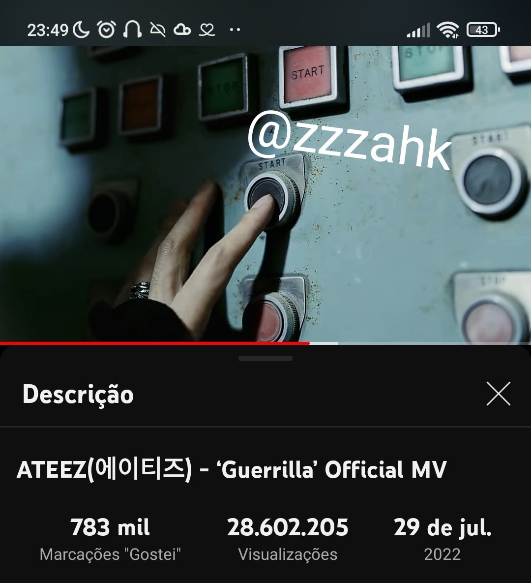 zzzahk's tweet photo. #GuerrillaA #GuerrillaTo30M https://t.co/oFPiF8AnNd