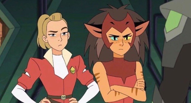 dragonoframpage's tweet photo. Does this join the ranks of #bubbeline, #catradora and #korrasami ? Lol #avatrice #WarriorNun2 https://t.co/gCCejtiCp3