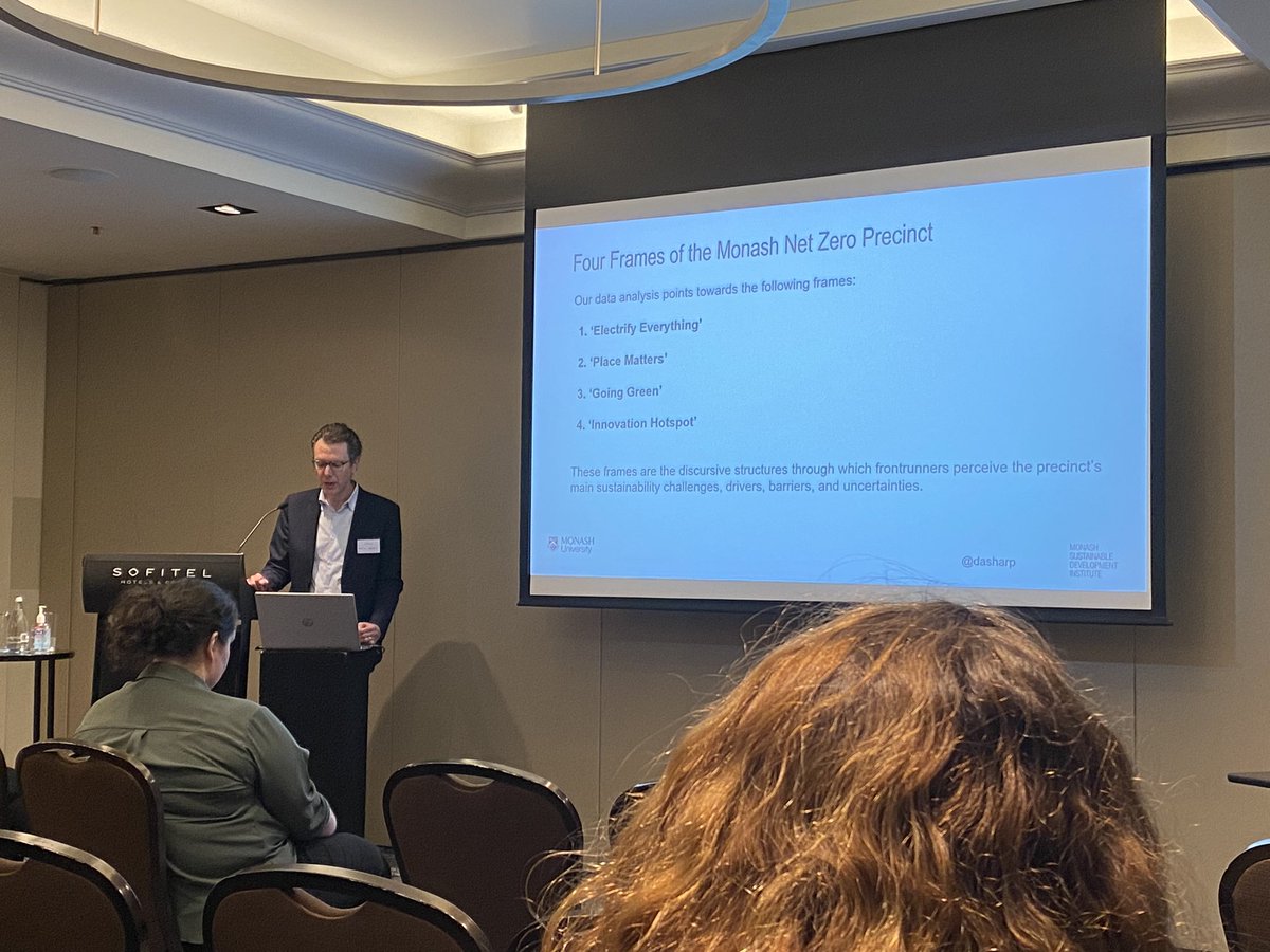 Rob Raven (@robraven) on Twitter photo <a href="/dasharp/">Darren Sharp</a> presents our framing analysis of net-zero precinct transitions in the Monash Technology Precinct. <a href="/ist_strn/">International Sustainability Transitions Conf 2022</a> <a href="/MonashMSDI/">Monash Sustainable Development Institute</a> <a href="/ENGIEgroup/">ENGIE</a> <a href="/MeganFarrelly6/">Megan Farrelly</a> <a href="/emmaquilty_/">Emma Quilty</a> <a href="/pinkydigital/">akande Motunrayo</a> #ist2022 <a href="/dasharp/">Darren Sharp</a> presents our framing analysis of net-zero precinct transitions in the Monash Technology Precinct. <a href="/ist_strn/">International Sustainability Transitions Conf 2022</a> <a href="/MonashMSDI/">Monash Sustainable Development Institute</a> <a href="/ENGIEgroup/">ENGIE</a> <a href="/MeganFarrelly6/">Megan Farrelly</a> <a href="/emmaquilty_/">Emma Quilty</a> <a href="/pinkydigital/">akande Motunrayo</a> #ist2022