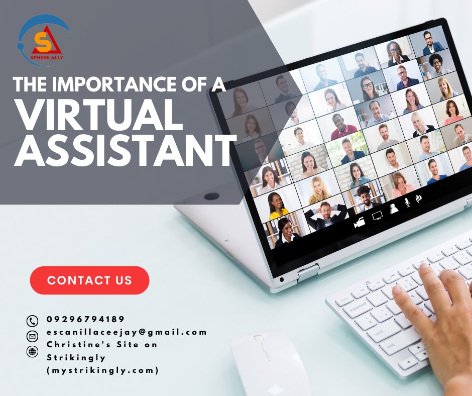 sphereally's tweet photo. The majority of Virtual Assistants are multi-skilled experts who can assist you decrease your workload and increase your productivity. 🏃‍♂️🏃‍♀️💯   
To know more about Virtual Assistance. Click https://t.co/r9VMm4cr5b  #vaservices #vajourney #vapros #vacons #vachallenges https://t.co/DOVYM5KhDc
