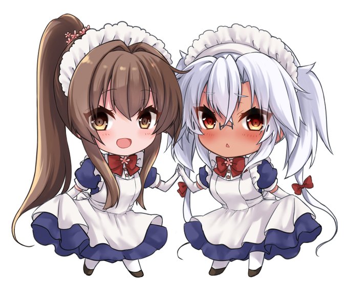 お揃いミニ姉妹!(*'ω'*) 