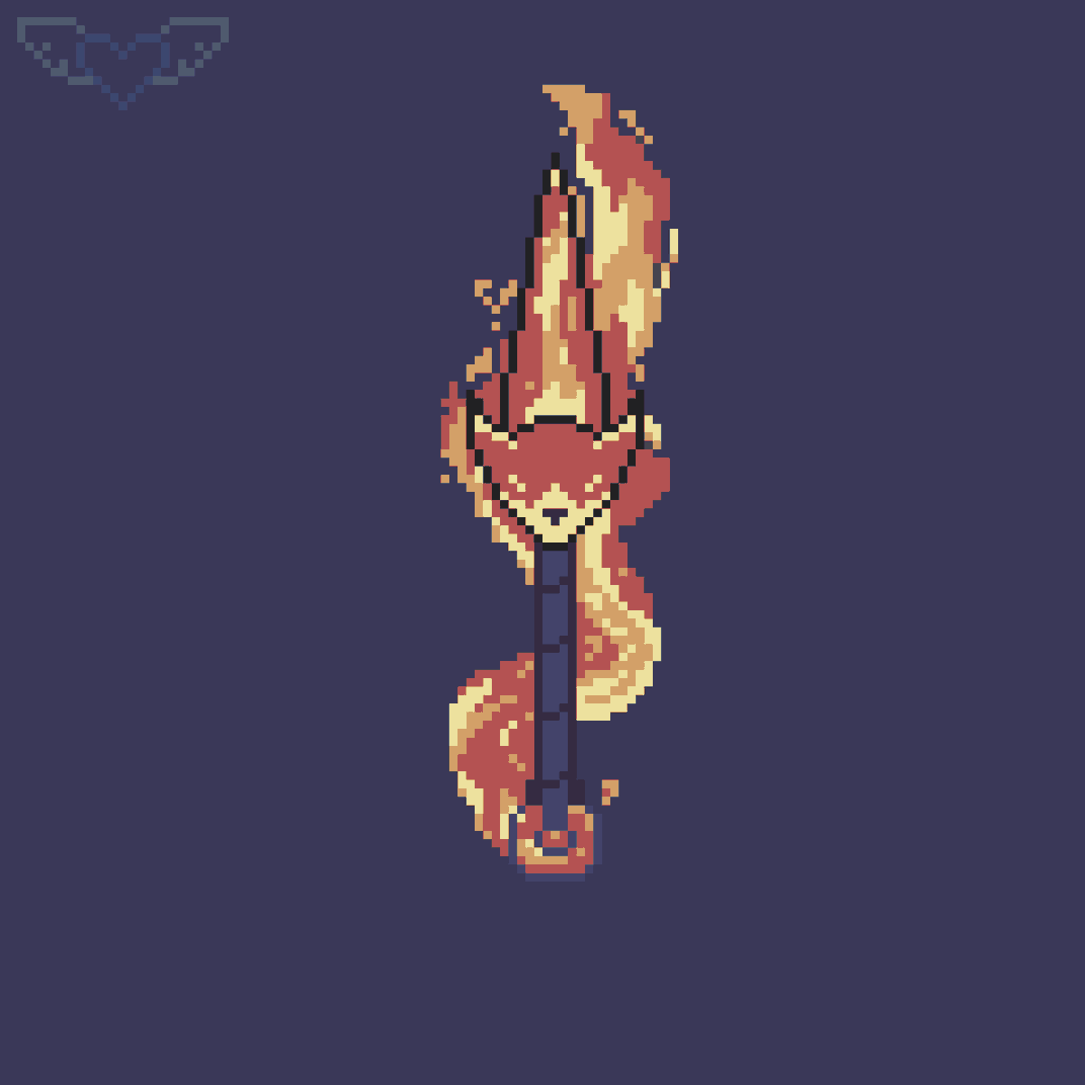 KaedoD's tweet photo. Shape Aura, Karma Kunais! #Pixelart #pixelartist #RpgVale_Xp https://t.co/gIxsf347wU