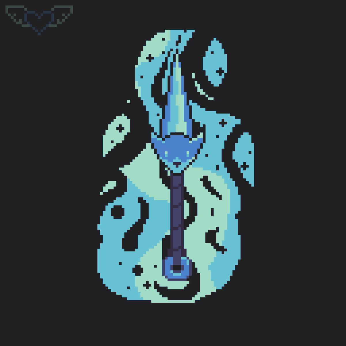 KaedoD's tweet photo. Shape Aura, Karma Kunais! #Pixelart #pixelartist #RpgVale_Xp https://t.co/gIxsf347wU
