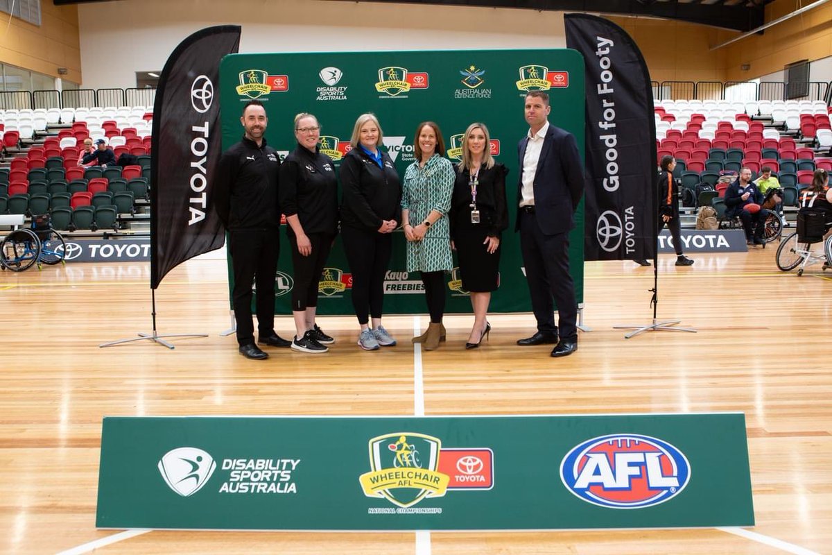 2022 Wheelchair <a href="/AFL/">AFL</a> National Championship Final. Victoria v SA. 
<a href="/DisSportsAus/">Disability Sports AU</a>