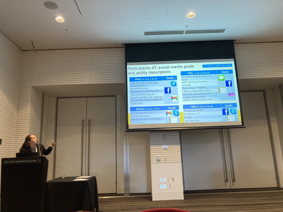 Great to hear @Emmaslink present her Ph.D. Online conversations of youngsters who use #AAC <a href="/ARATAaus/">ARATAaus</a> #AATC22