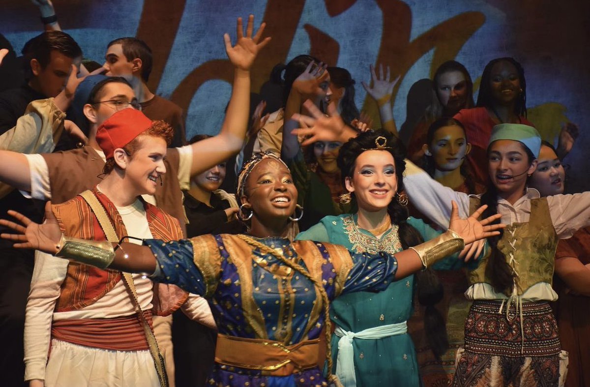 kristabgates's tweet photo. Congrats to the @MillerCHS cast, crew, students and teachers on their amazing musical performance of Aladdin! It was an amazing show! @RCSD_No81 https://t.co/Vj5mvHC9ZO