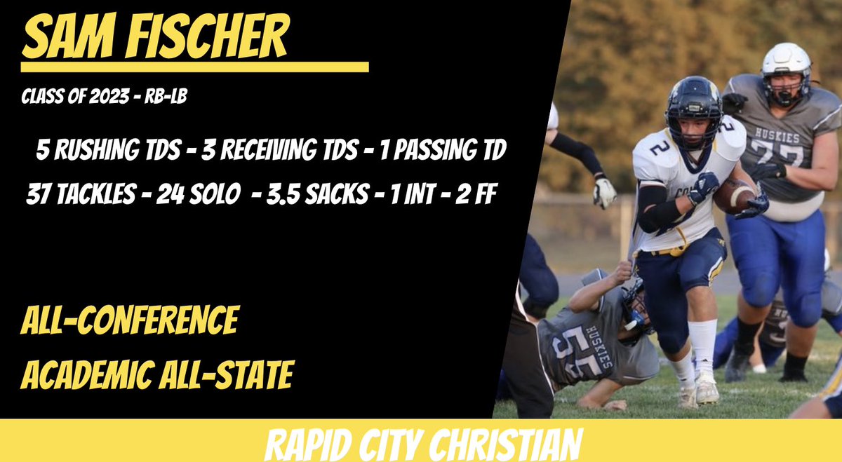 CoachMac014's tweet photo. Sam Fischer - Class of 2023 @SamFisc11594875 https://t.co/ZXJfe60HS2