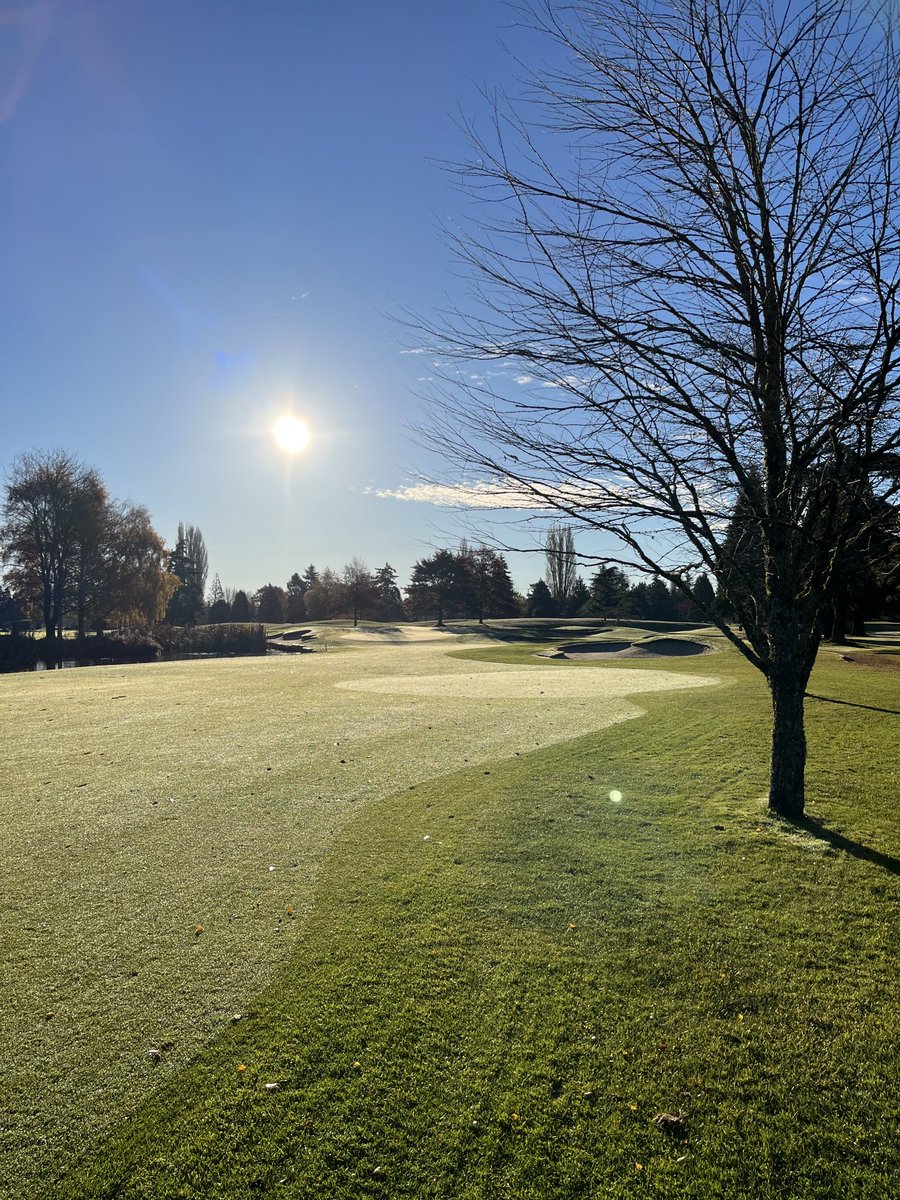 Excellent playing conditions at Beach Grove GC for late November