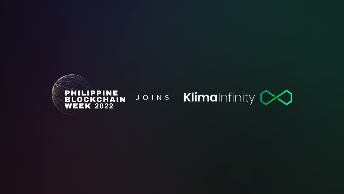 KlimaDAO's tweet photo. Building Southeast Asia's blockchain hub, @philblockchain has joined Klima Infinity 💚

PBW 2022 is going Climate Positive, working with KlimaDAO to offset 2x the event's carbon footprint.

Klimates can use the code KLIMADAO to get 50% off tickets at: https://t.co/Fkft1116wL https://t.co/caWvblBqrY