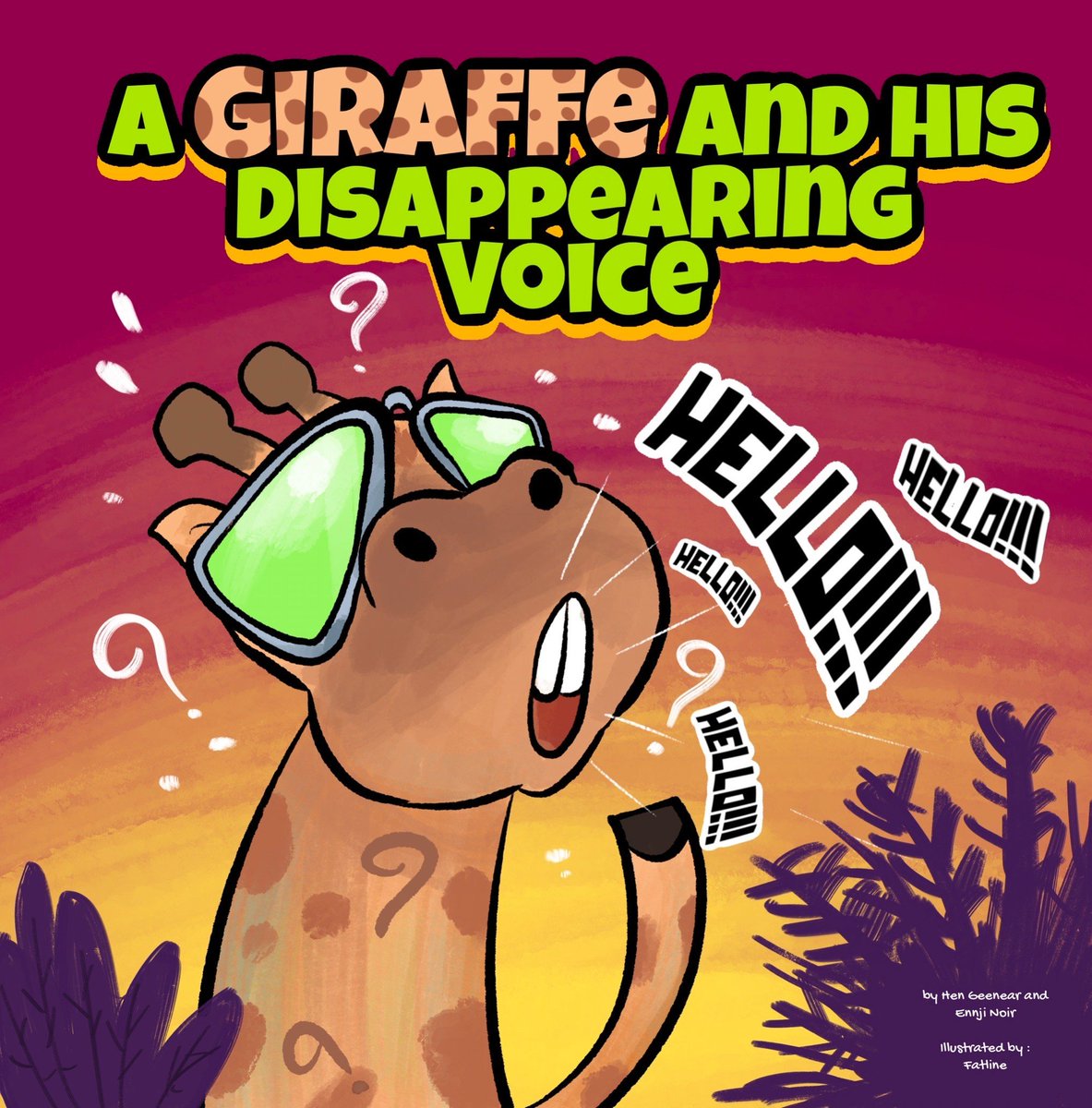 nish0066's tweet photo. A Giraffe and His Disappearing voice. A fun-filled adventure.This wonderful children's picture book is coming soon on #amazonbooks 
GET YOUR FREE COPY NOW! LIMITED TIME OFFER
Go to https://t.co/HLcfXExWPv https://t.co/Ym0Xf4pQhX