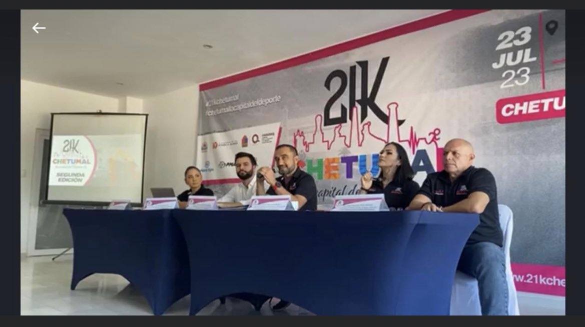 deborahAngulo's tweet image. Lista la próxima edición del 21K en #Chetumal 23 Julio 2023 Inscríbete para correr en la pista más bonita. #BahiadeChetumal #Chetumal #QuintanaRoo #Mexico #caribemexicano #deporte #runners