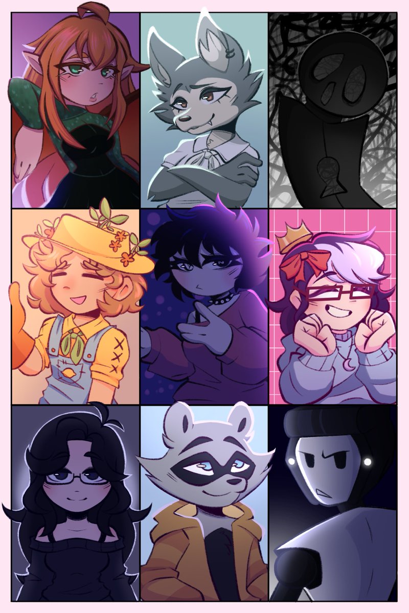Thank you for sending your characters to me.I hope you love my drawing of your characters.
#fanart #artistsontwitter