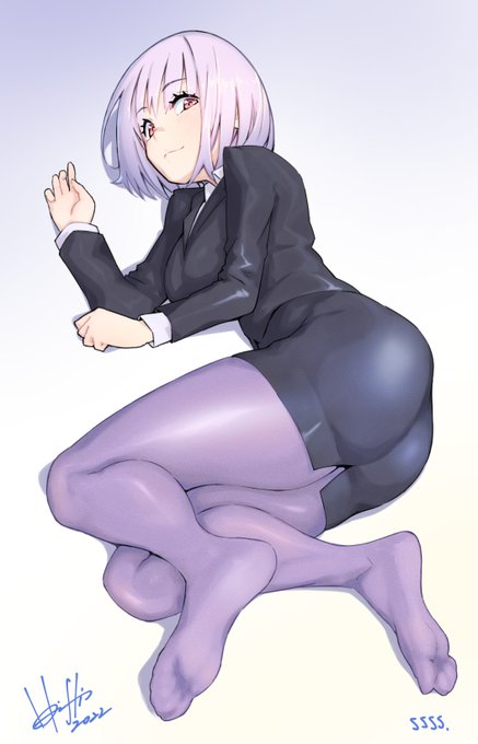 #OLの日
昔描いたOL新条アカネリブート💪 