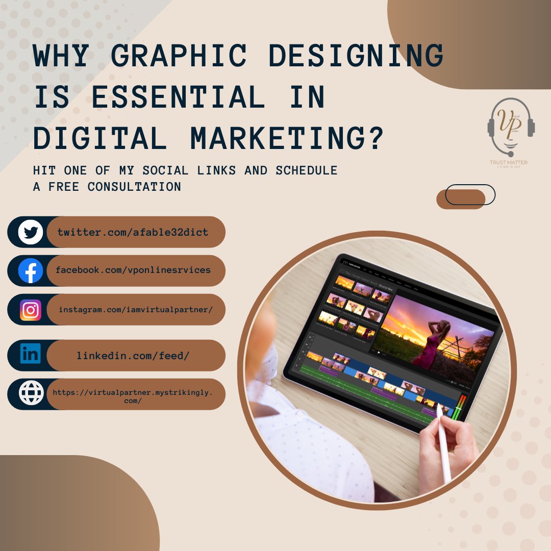 afable32dict's tweet photo. Digital marketing relies heavily on graphic design.
#VPservices#distinctive
For more info visit https://t.co/LpXtBTm4MB https://t.co/0GiDRFMF6V