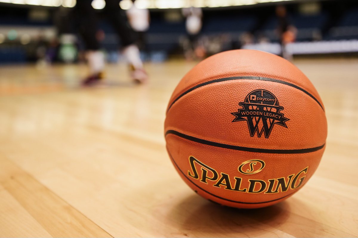 Official Game Ball 🏀 - The Spalding Legacy TF-1000 <a href="/Spalding/">Spalding</a> 

#CBB #CollegeBasketball #Basketball #PaycomWoodenLegacy #WoodenLegacy #FeastWeek #ESPNEvents #paycom