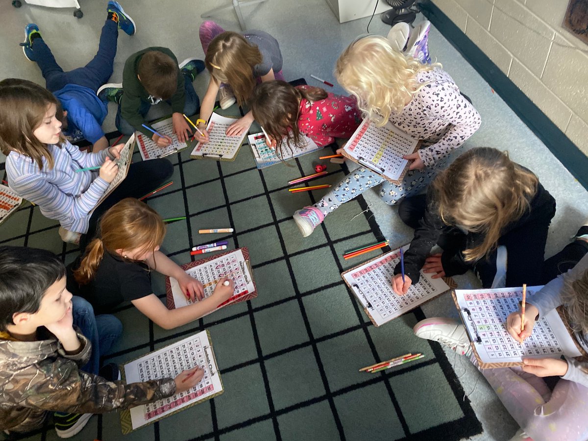 Grade 2 Math Talks and playing with numbers today! Such a smart group of kids.