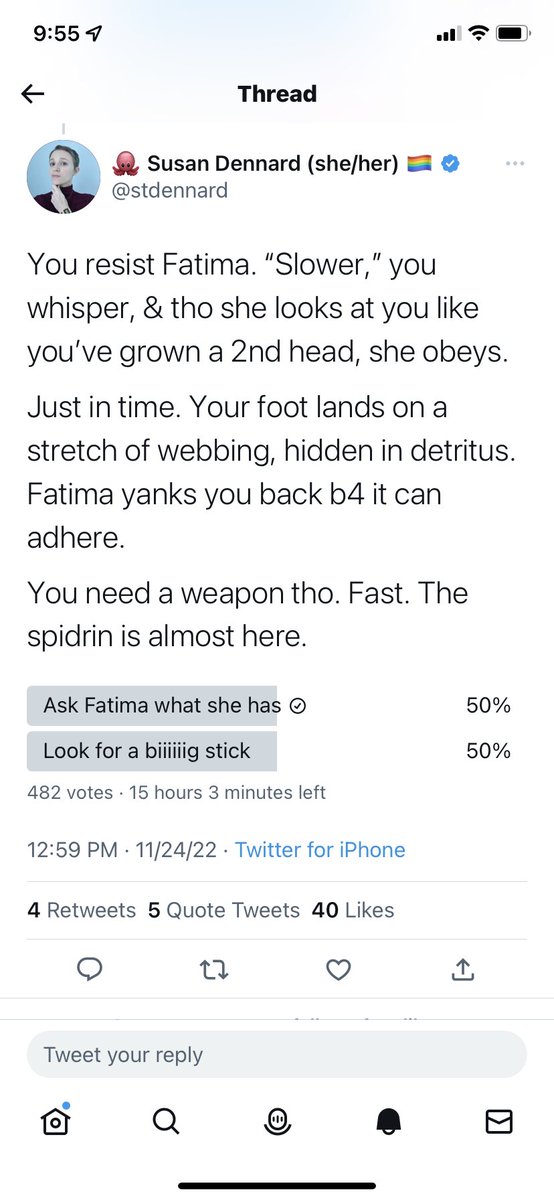 AprilMackWrites's tweet photo. @alexish888 @stdennard We’re 50-50 now at nearly 10 pm Central! 👀 https://t.co/Ge5bkgPKjn