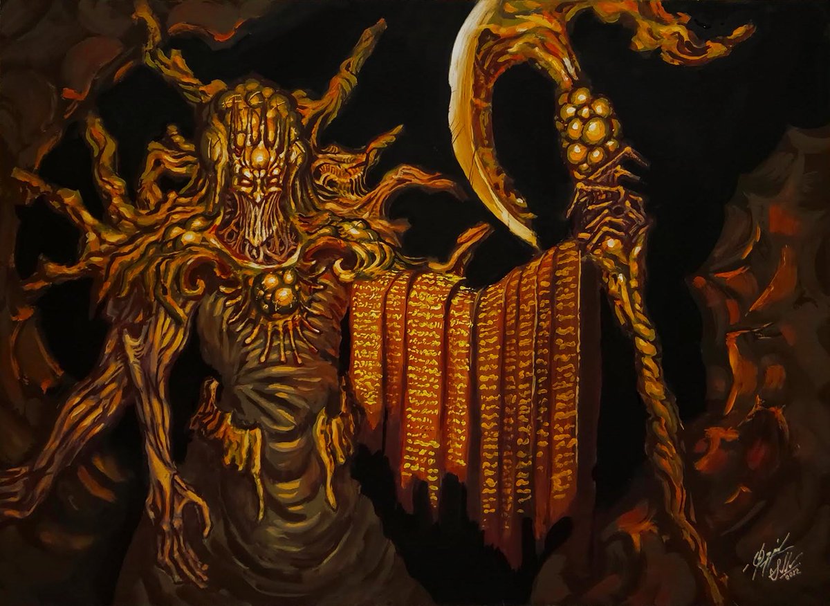 "The Duke of Naught" | Gouache on Hardboard | Personal Work | Ozzie Sneddon